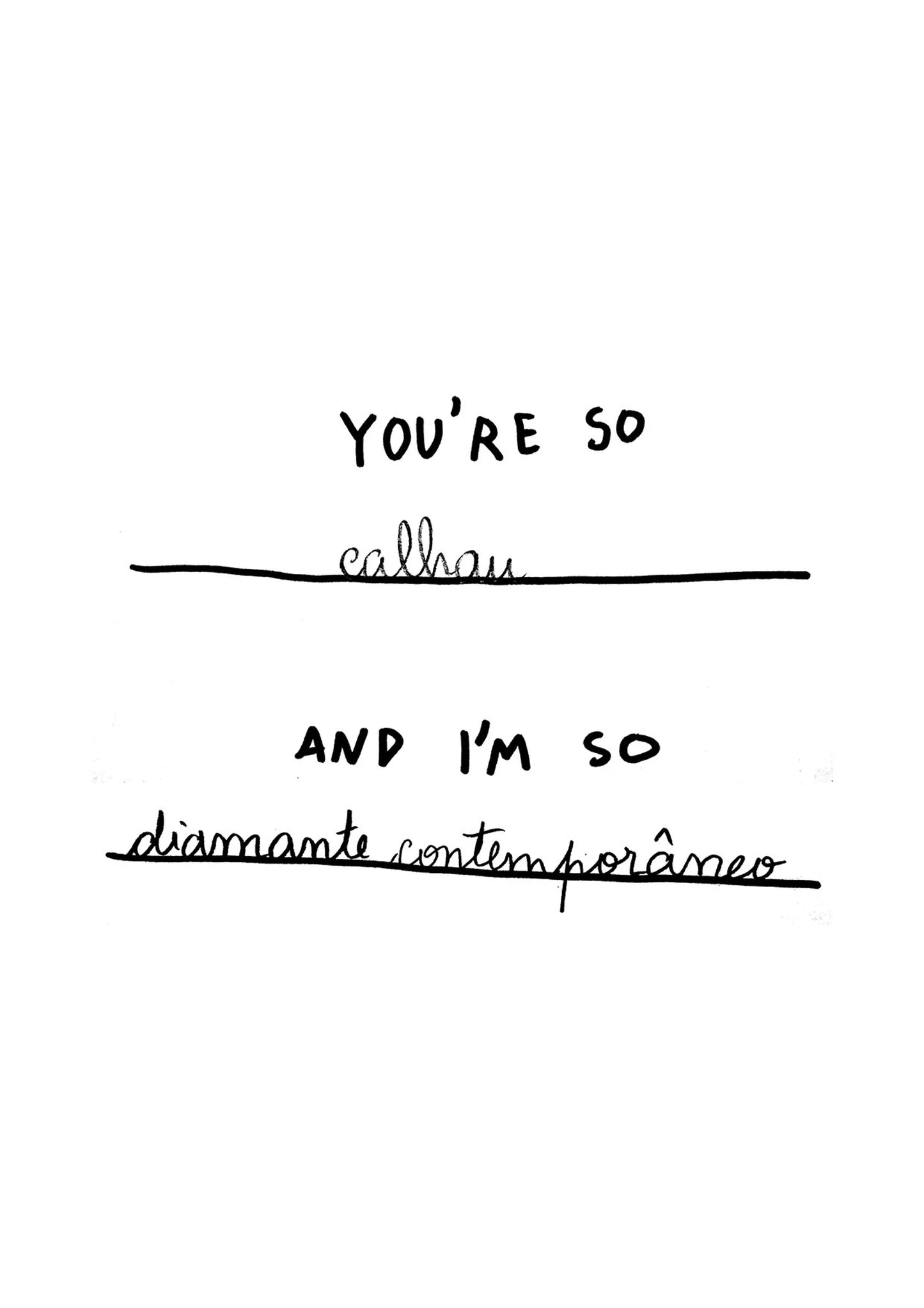 Diamante contemporâneo